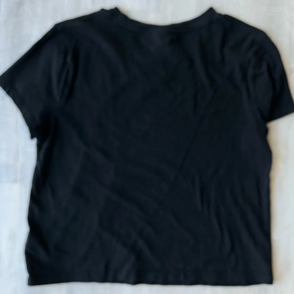 WILD FABLE Short Sleeve Crew Neck Classic Black T-Shirt Size XS - Picture 5 of 5